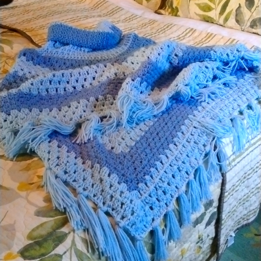 Hand made poncho